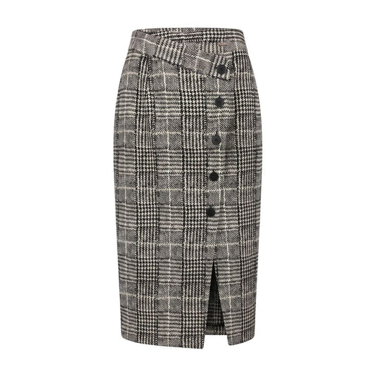 White Cotton Women Skirt