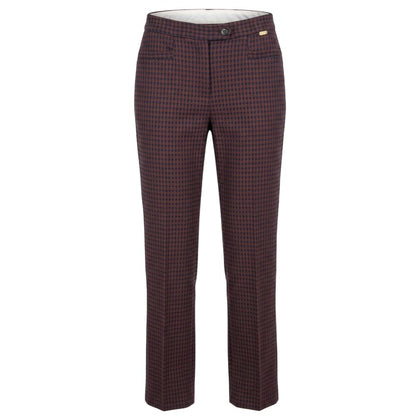 Red Polyester Women Pant