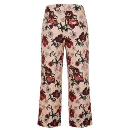 Pink Cotton Women Pant