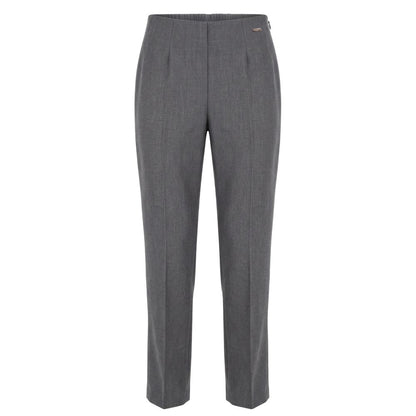 Grey Viscose Women Pant