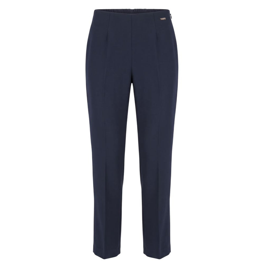 Blue Viscose Women Pant