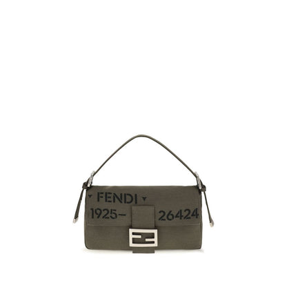 Bicolor Polyester Shoulder Bag