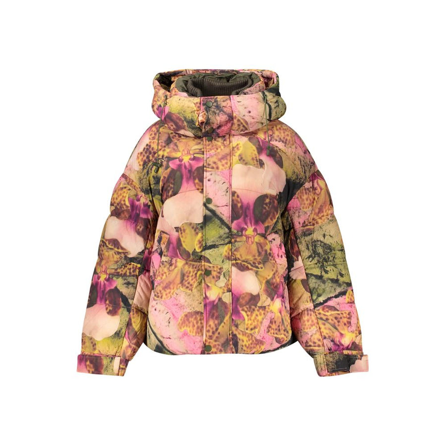 Pink Polyamide Womens Jacket