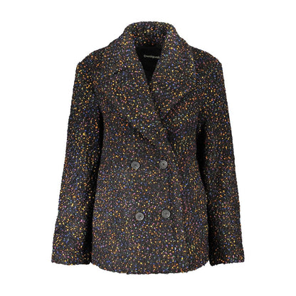 Black Polyester Women's Jacket
