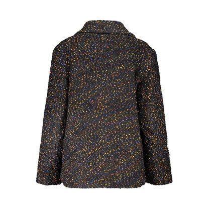 Black Polyester Women's Jacket