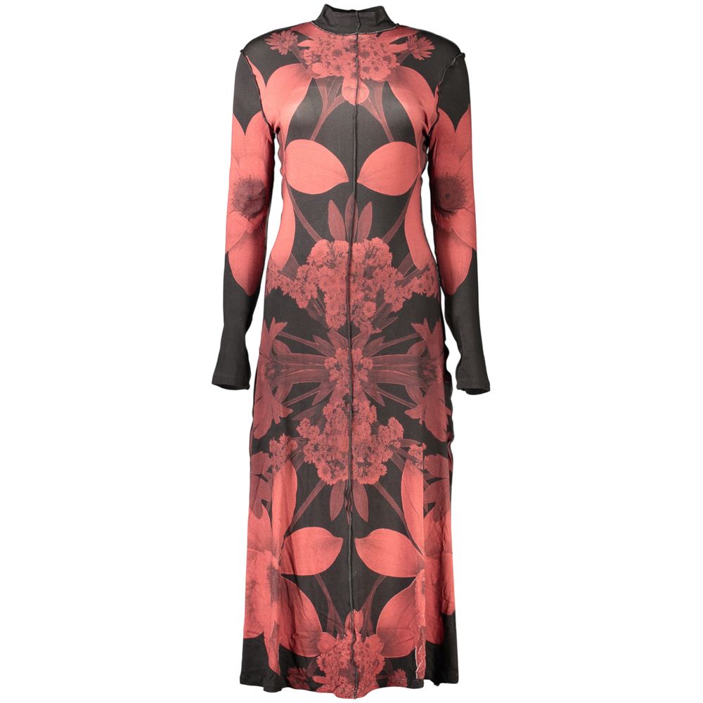 Black Polyester Women's Dress
