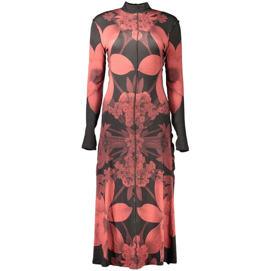 Black Polyester Women's Dress