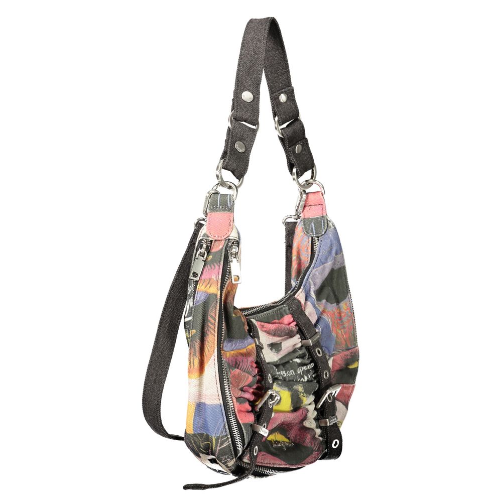 Black Cotton Women's Bag