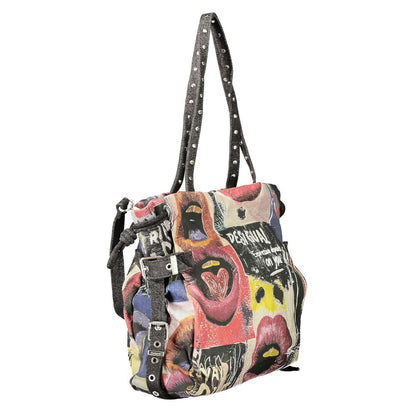 Black Cotton Women's Bag
