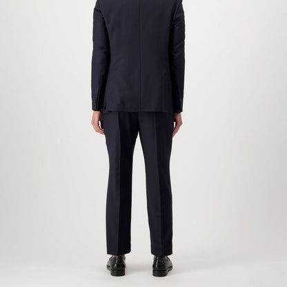 Blue Wool Dress Pants