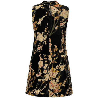 Black Viscose Women Dress