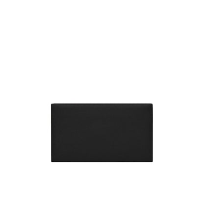 Black Leather Clutch Bag