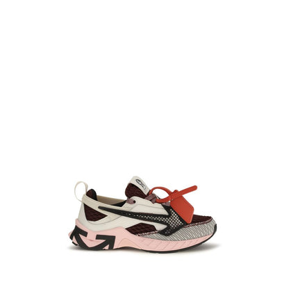 Multicolor Polyester Athletic Sneakers