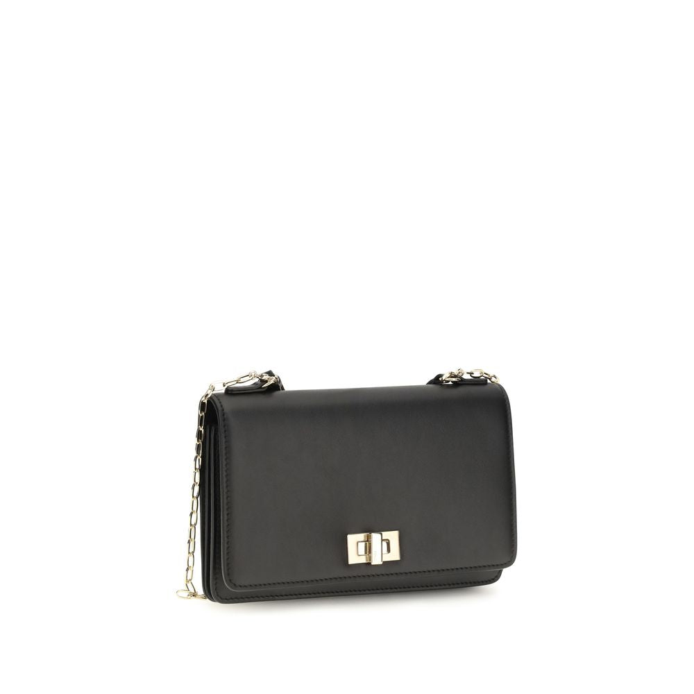 Black Calf Leather Bos Taurus Wallet