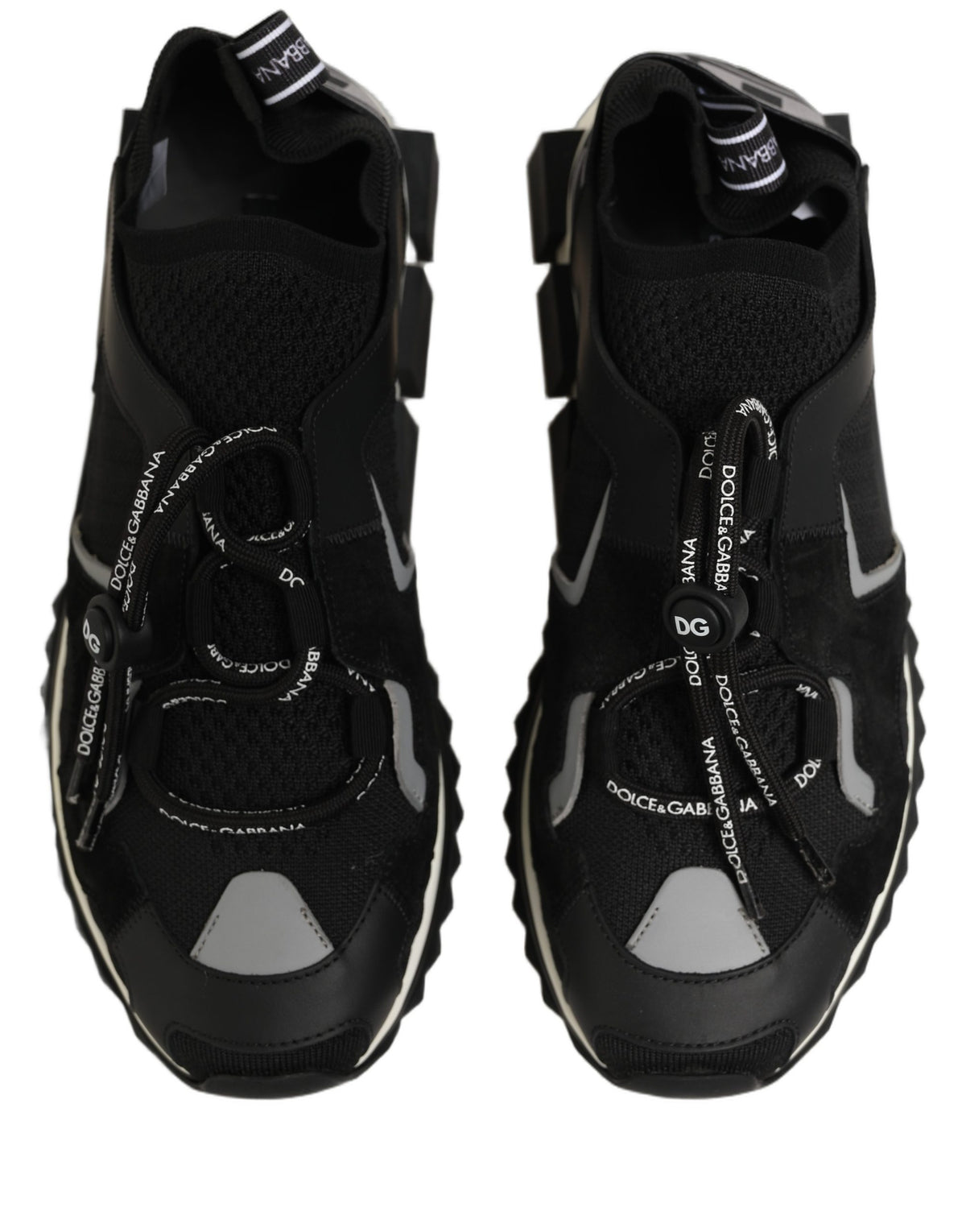Black Sorrento Trekking Sneakers Men Shoes