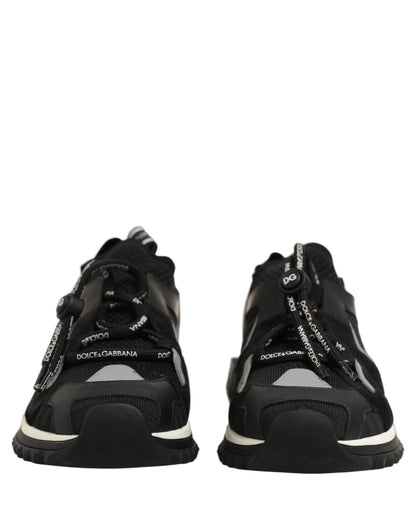 Black Sorrento Trekking Sneakers Men Shoes