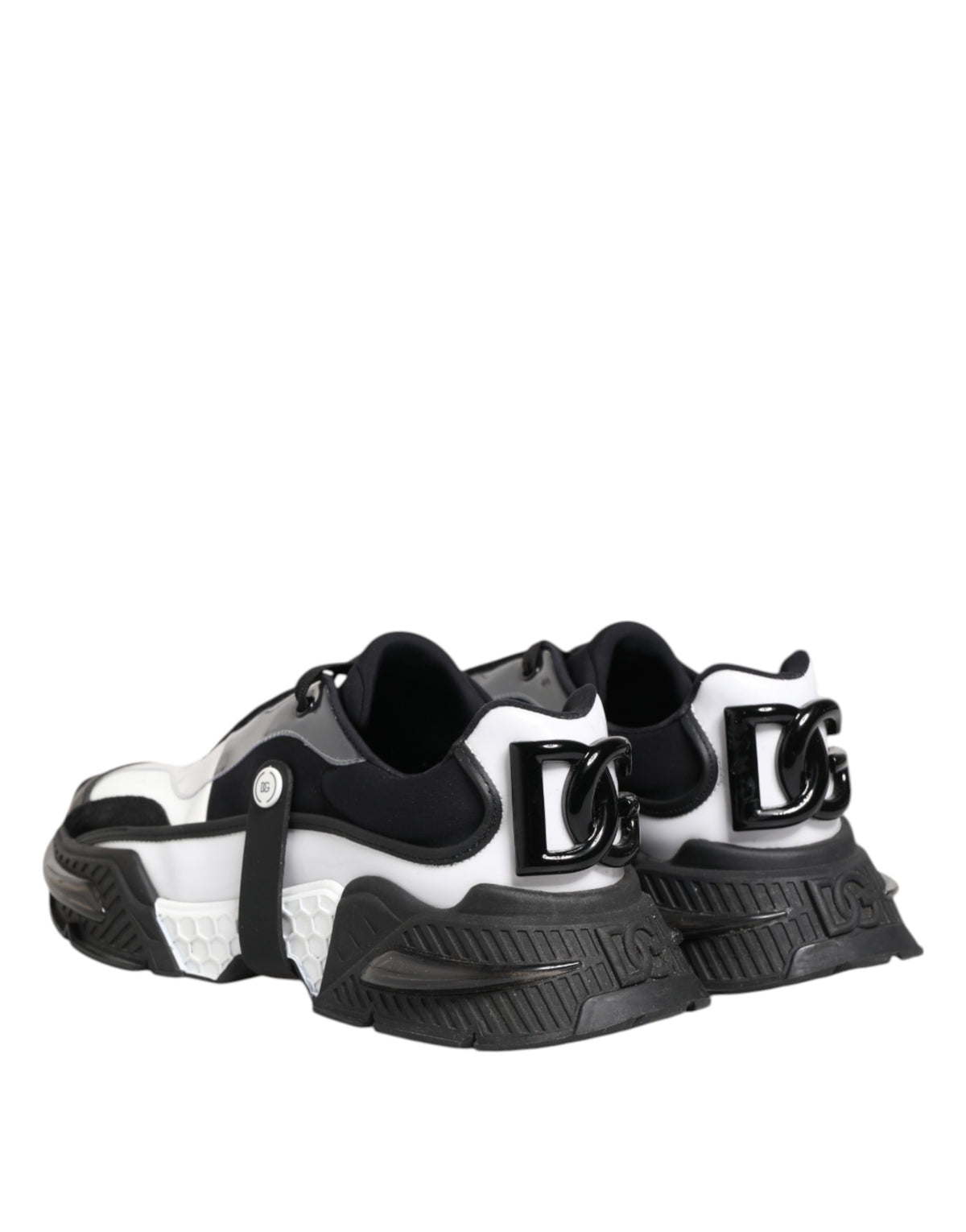 White Black Logo Airmaster Men Sneakers Shoes