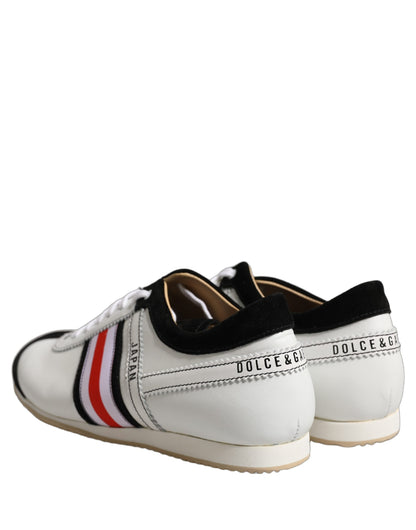 White Leather Japan Low Top Sneakers Shoes