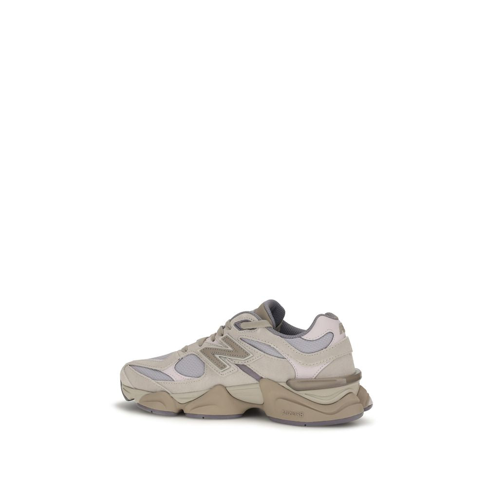 Beige Polyamide Athletic Sneakers
