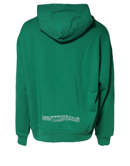 Green DGVIB3 Cotton Hoodie Sweatshirt Sweater