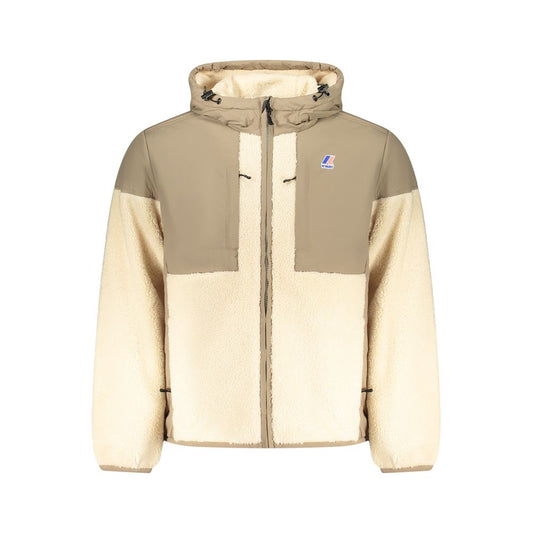 Beige Polyamide Men Jacket
