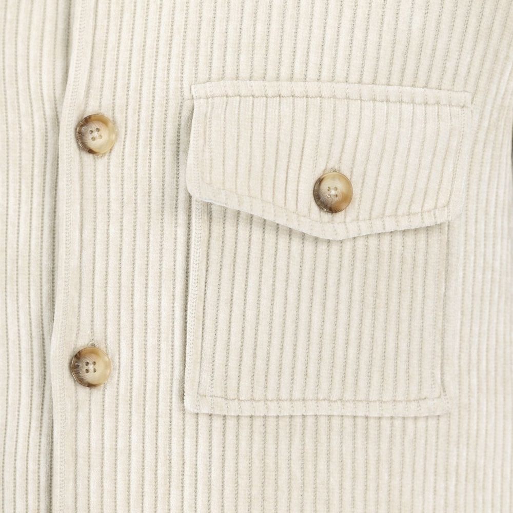 Beige Polyester Jacket