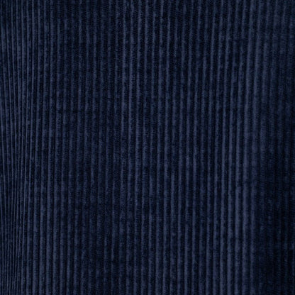 Blue Polyester Full-Length Jacket