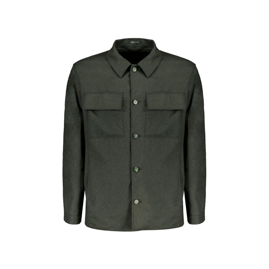 Bicolor Cashmere Jacket
