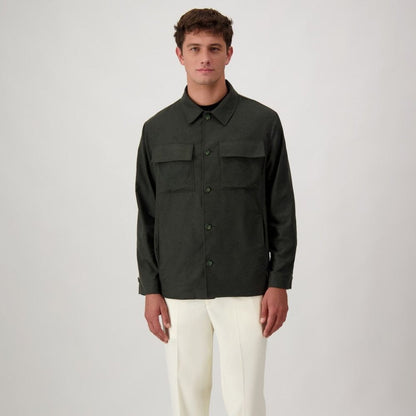 Bicolor Cashmere Jacket