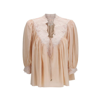 Multicolor Silk Blouse