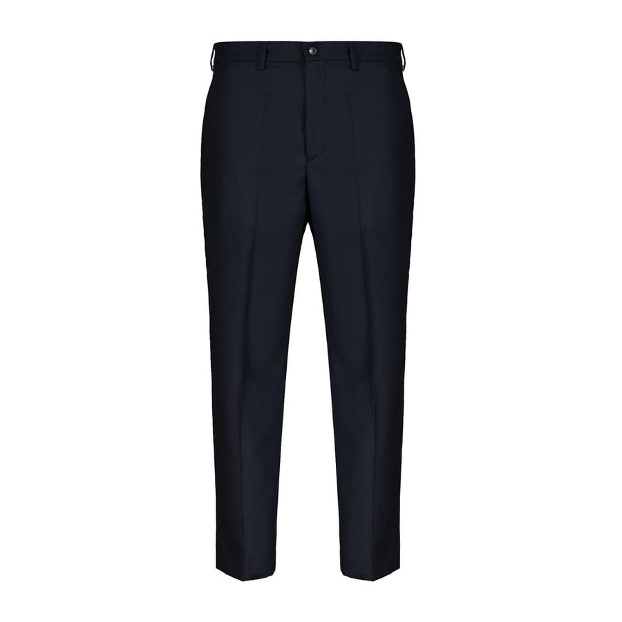 Blue Wool Dress Pants
