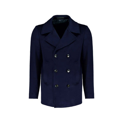 Blue Wool Coat
