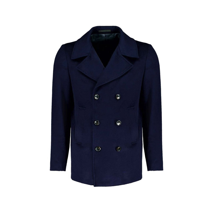Blue Wool Coat