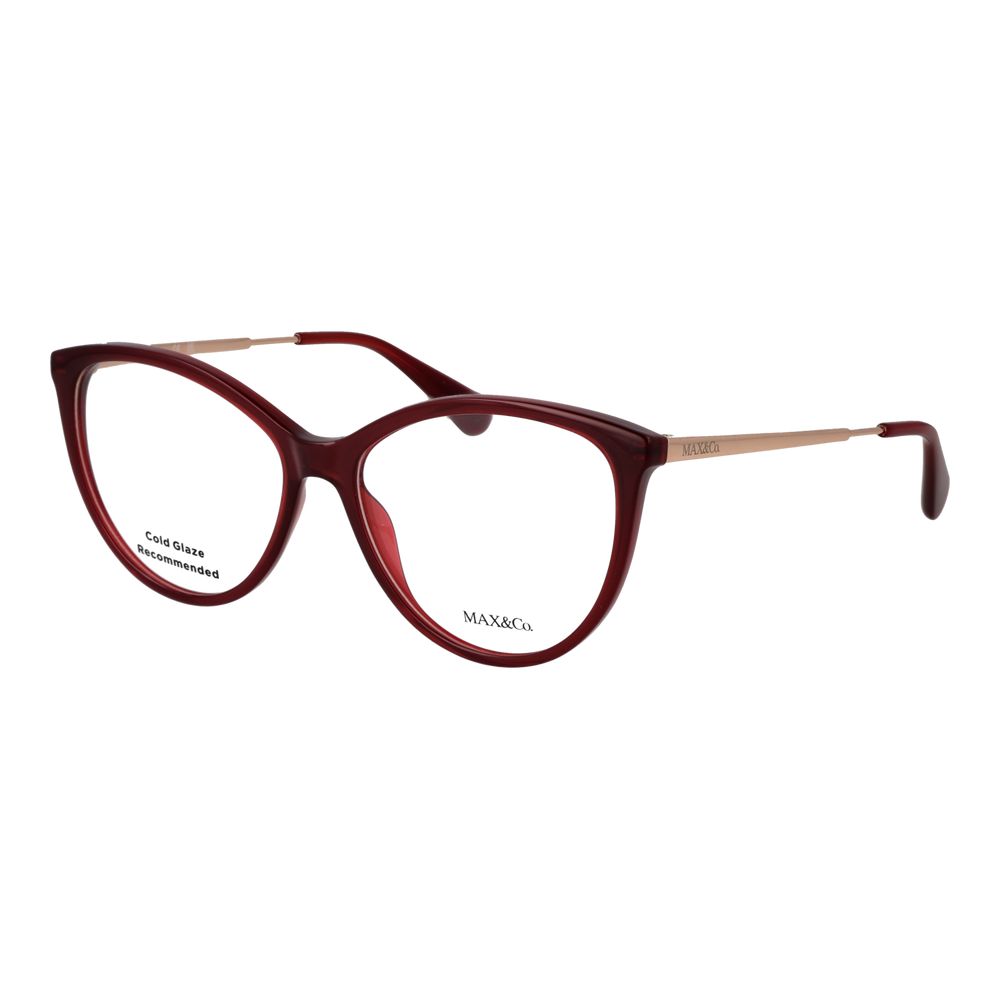 Burgundy Stainless Steel Glasses (Frames)