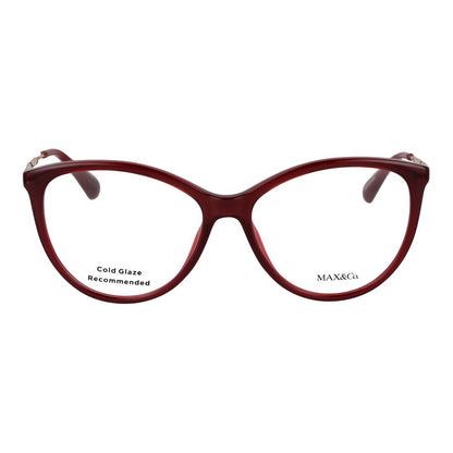Burgundy Stainless Steel Glasses (Frames)