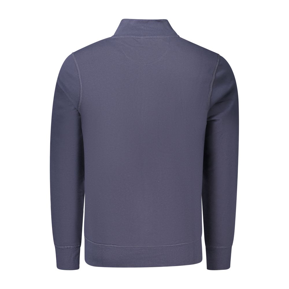 Blue Cotton Men's Sweatshirt
