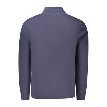 Blue Cotton Men's Sweatshirt