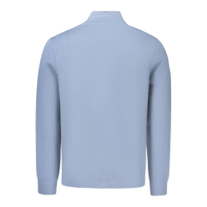 Blue Cotton Men's Sweatshirt