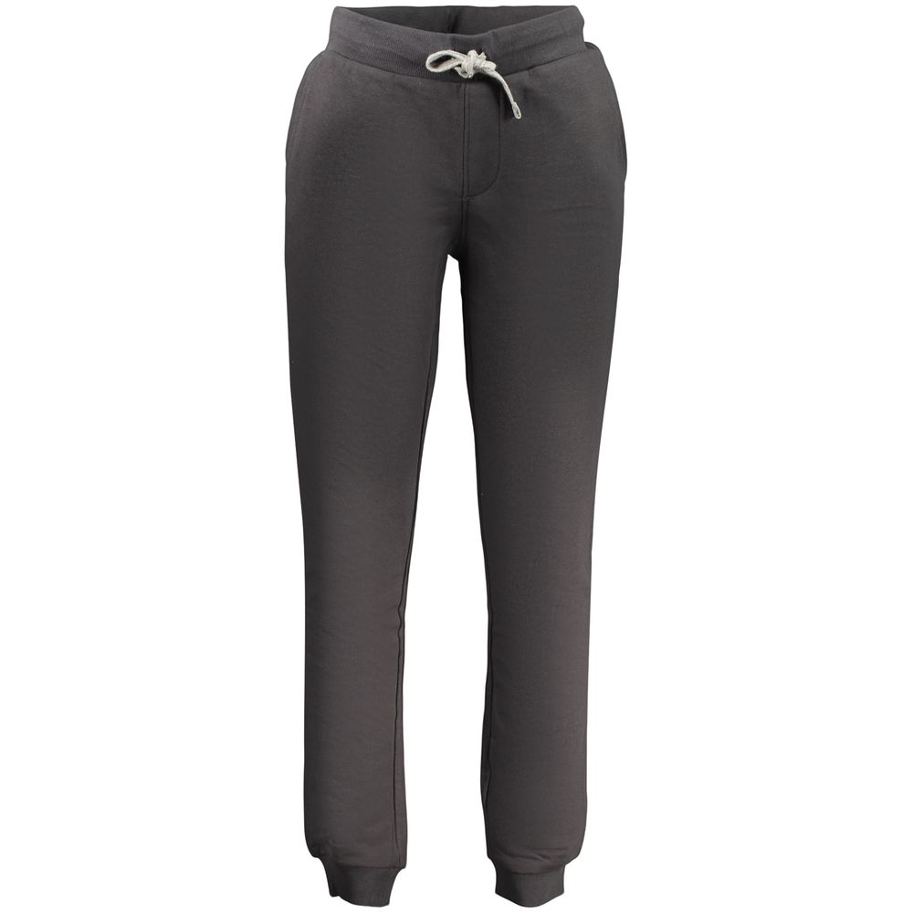 Black Cotton Men's Trousers