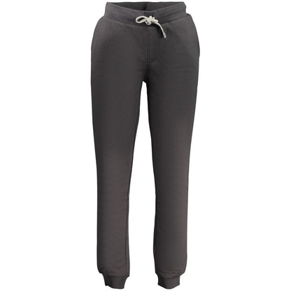 Black Cotton Men's Trousers