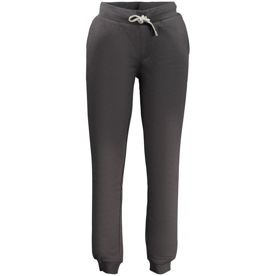 Black Cotton Men's Trousers