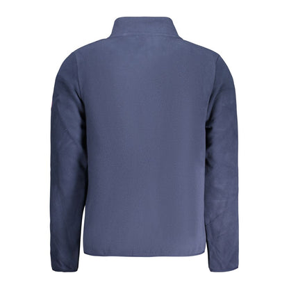 Blue Polyester Men's Sweatshirt