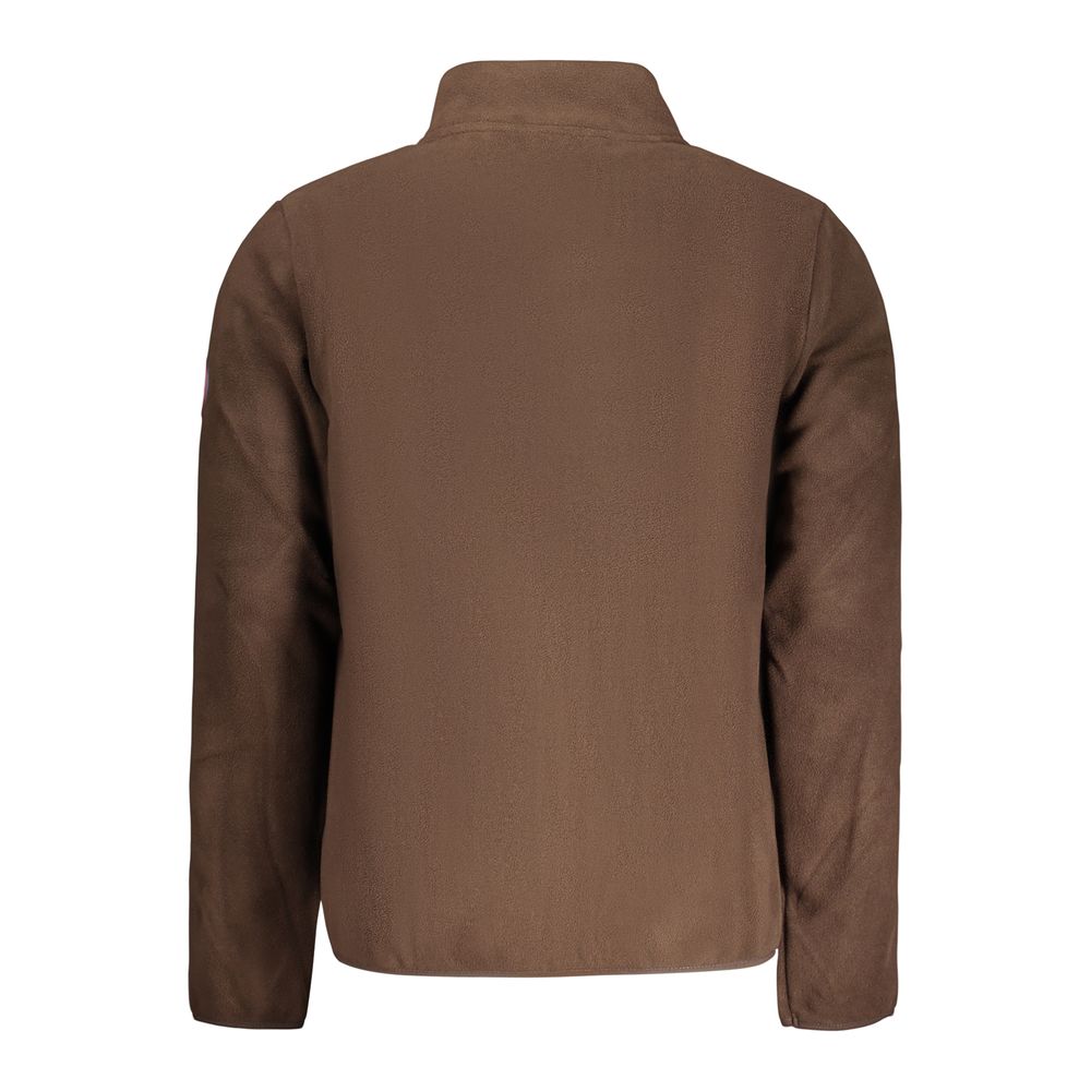 Brown Polyester Men's Sweatshirt
