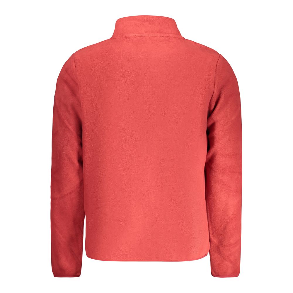 Rosso Poliestere Uomo Felpa