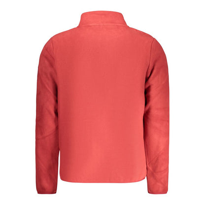 Rosso Poliestere Uomo Felpa