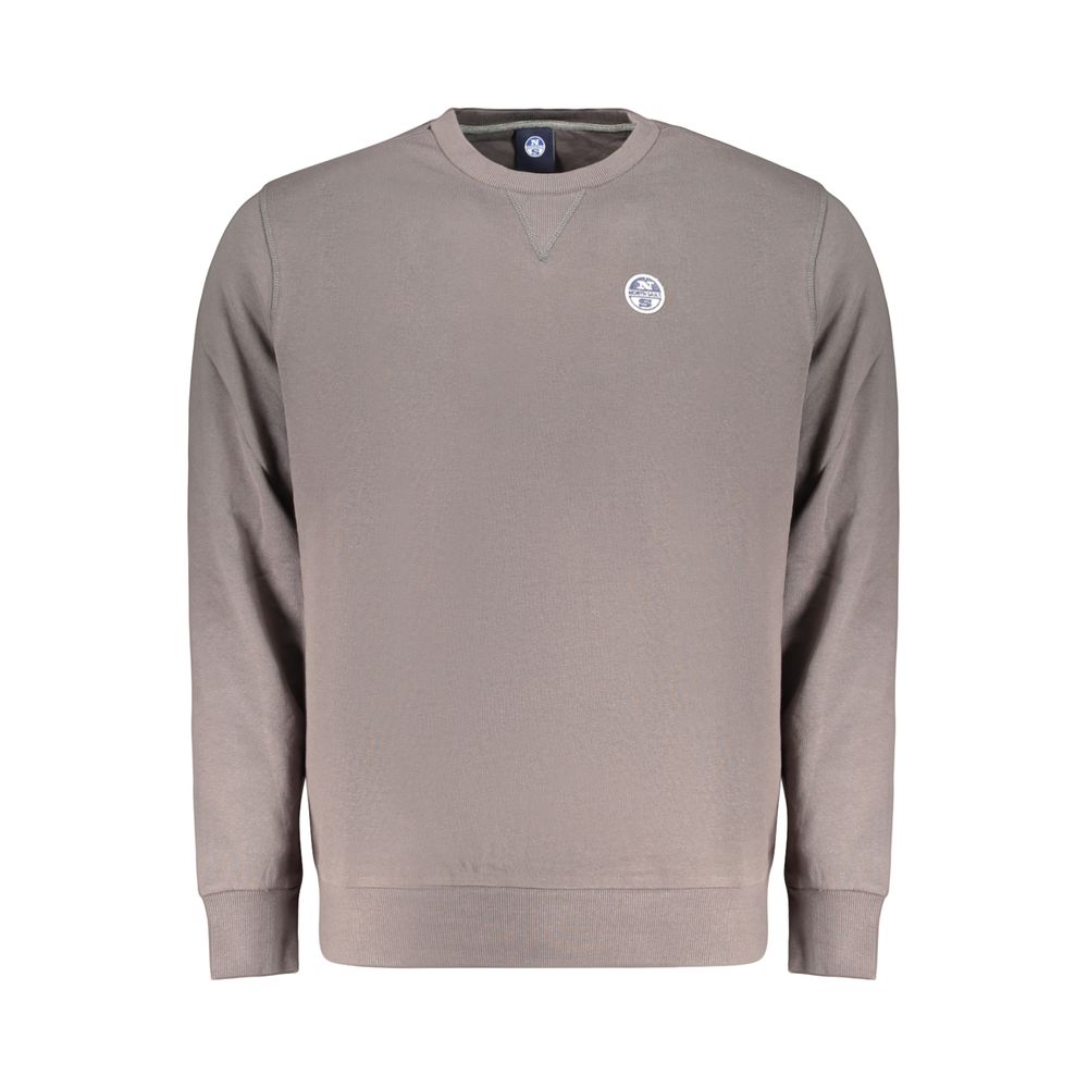 Gray Cotton Men's Sweatshirt