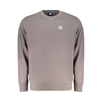 Gray Cotton Men's Sweatshirt
