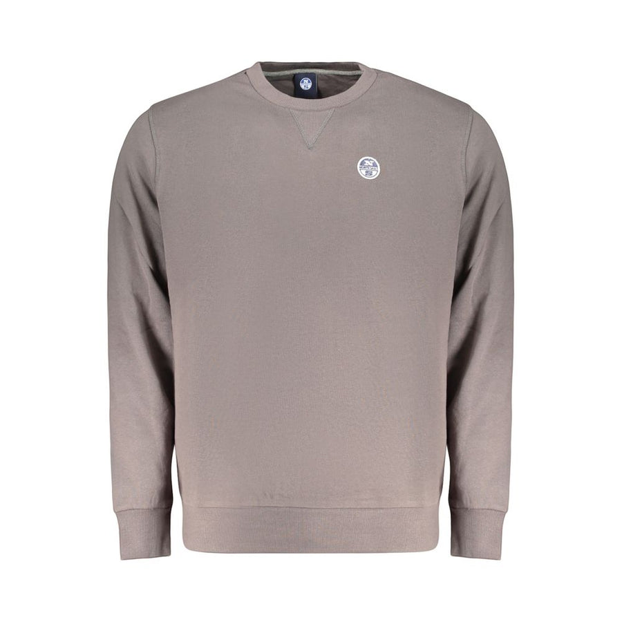Gray Cotton Men's Sweatshirt
