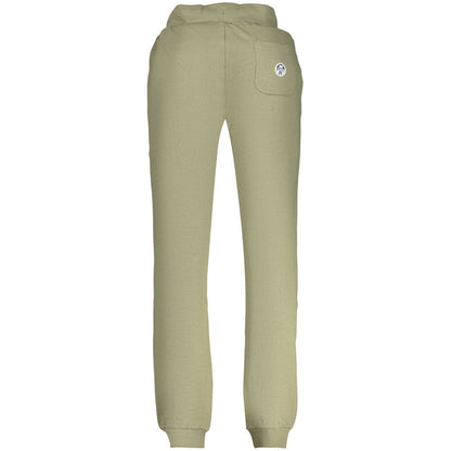 Green Cotton Men's Trouser