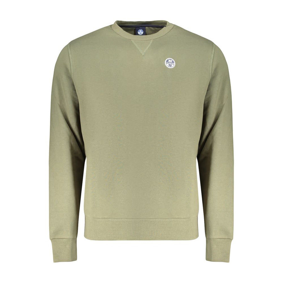 Green Cotton Menswear Sweatshirt